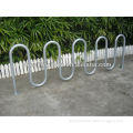 Galvanized and powder coated steel bicycle rack,bicycle parking rack
